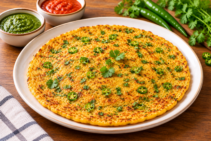 Green Chilli Chilla