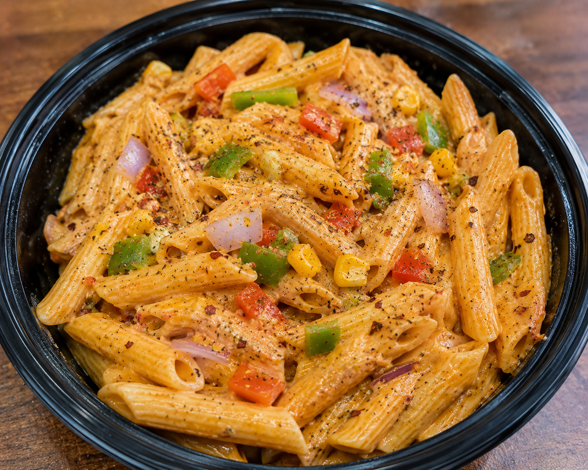 White Sauce Peri Peri Pasta